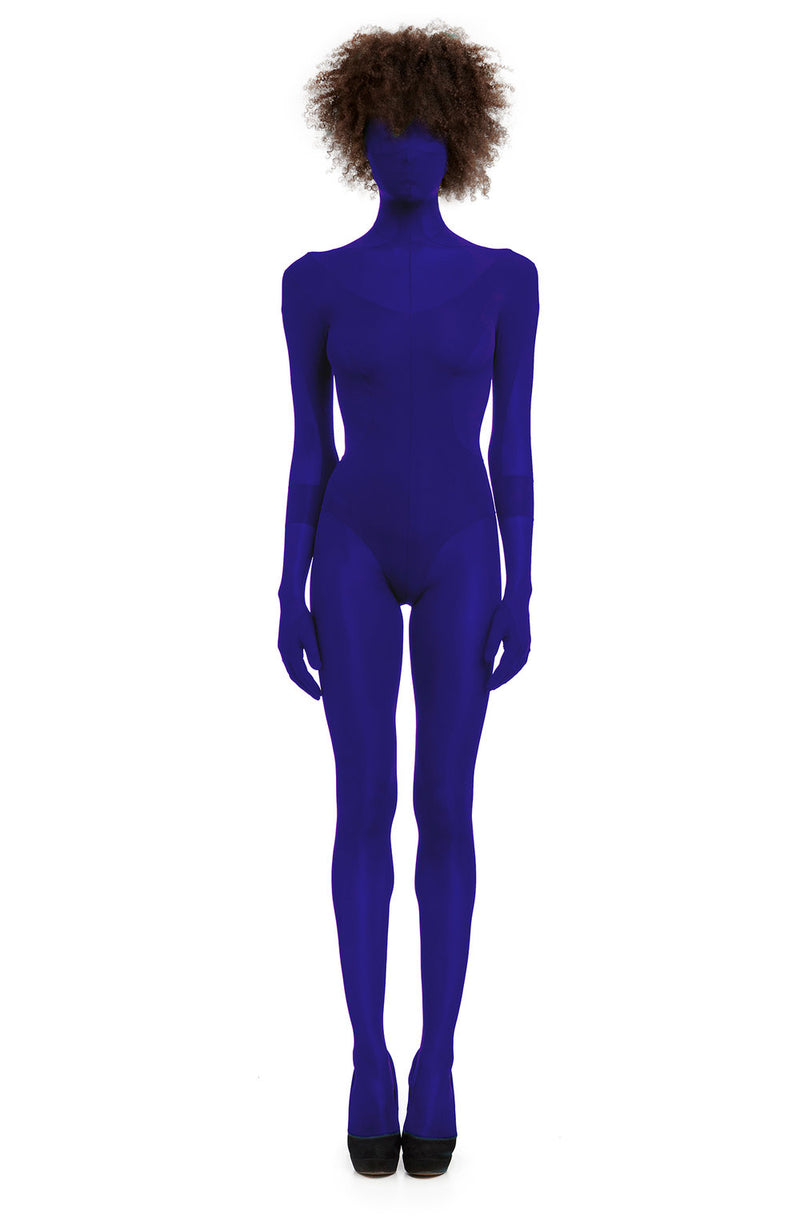 1255 / Sirius Full Body Catsuit / Blue
