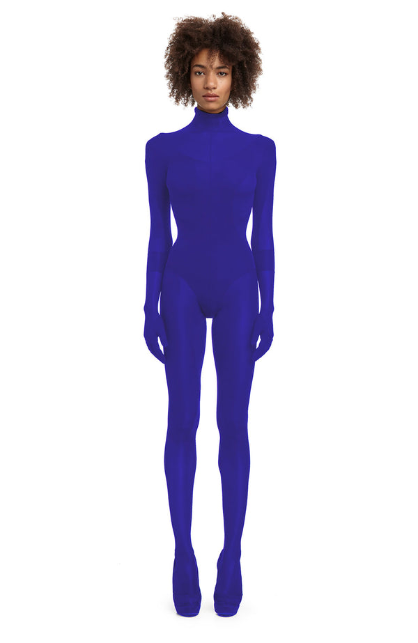 1255 / Sirius Full Body Catsuit / Blue