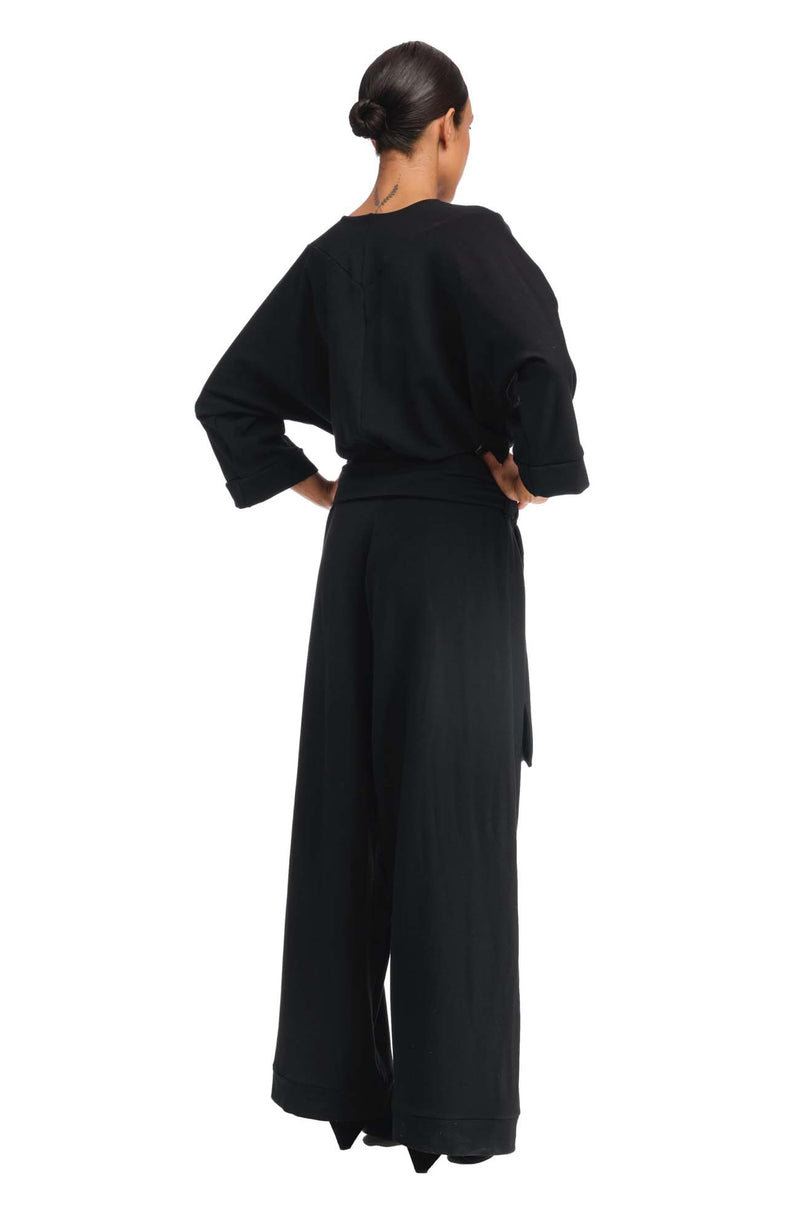 1710 / Soma Oversized Jumpsuit / Black