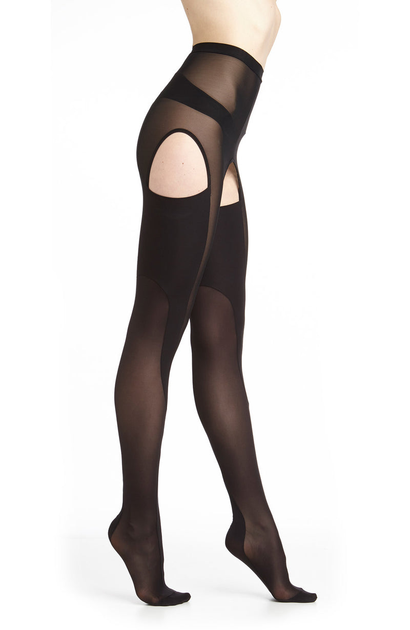 A/B 30 Denier Sheer Tights - Liquorice