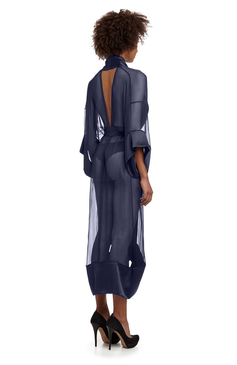 DSTM 1571 Rada Kimono in Midnight Blue DSTM 1571 Rada Kimono in Midnight Blue