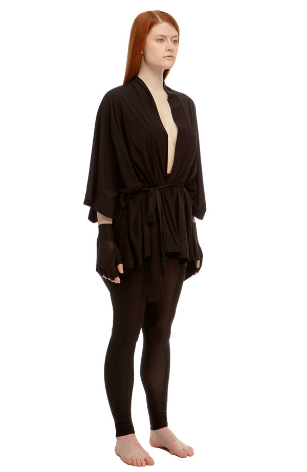 1689 / Sever Unisex Robe / Black