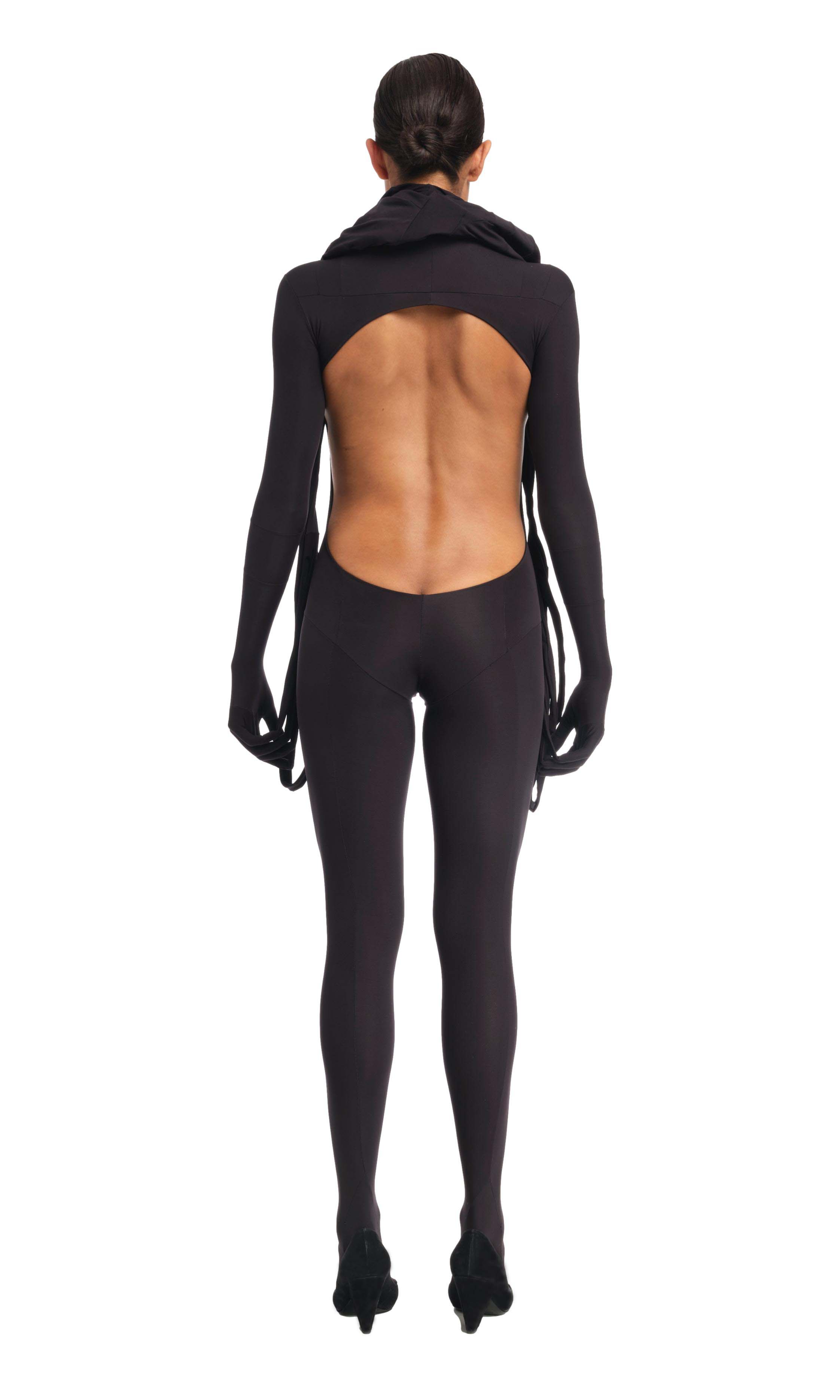 DSTM 1708 Shadow Full Body Suit in Black
