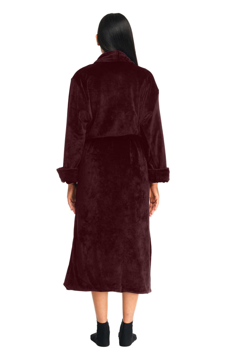 1526 / Soma Cozy Robe / Maroon