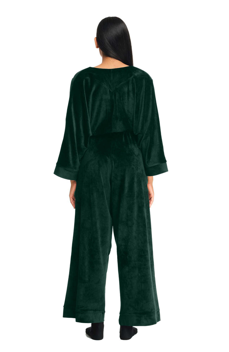 1710 / Soma Cozy Jumpsuit / Emerald
